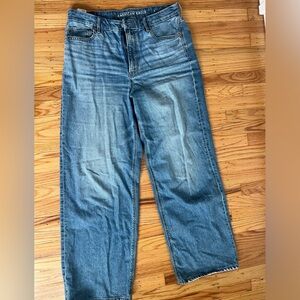 American Eagle Outfitters Blue Straight Leg Jeans